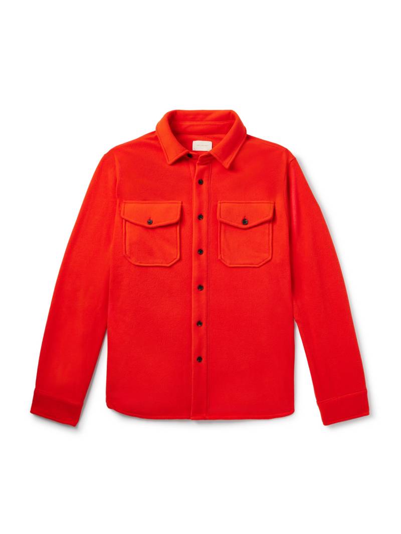 Aimé Leon Dore - Fleece Shirt - Men - Orange - L von Aimé Leon Dore