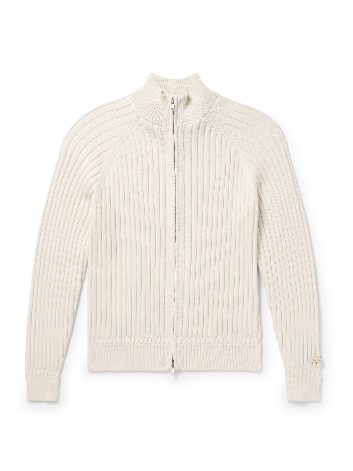 Aimé Leon Dore - Ribbed Merino Wool-Blend Zip-Up Sweater - Men - Neutrals - M Aimé Leon Dore - Ribbed Merino Wool-Blend Zip-Up Sweater - Men - Neutrals - M von Aimé Leon Dore