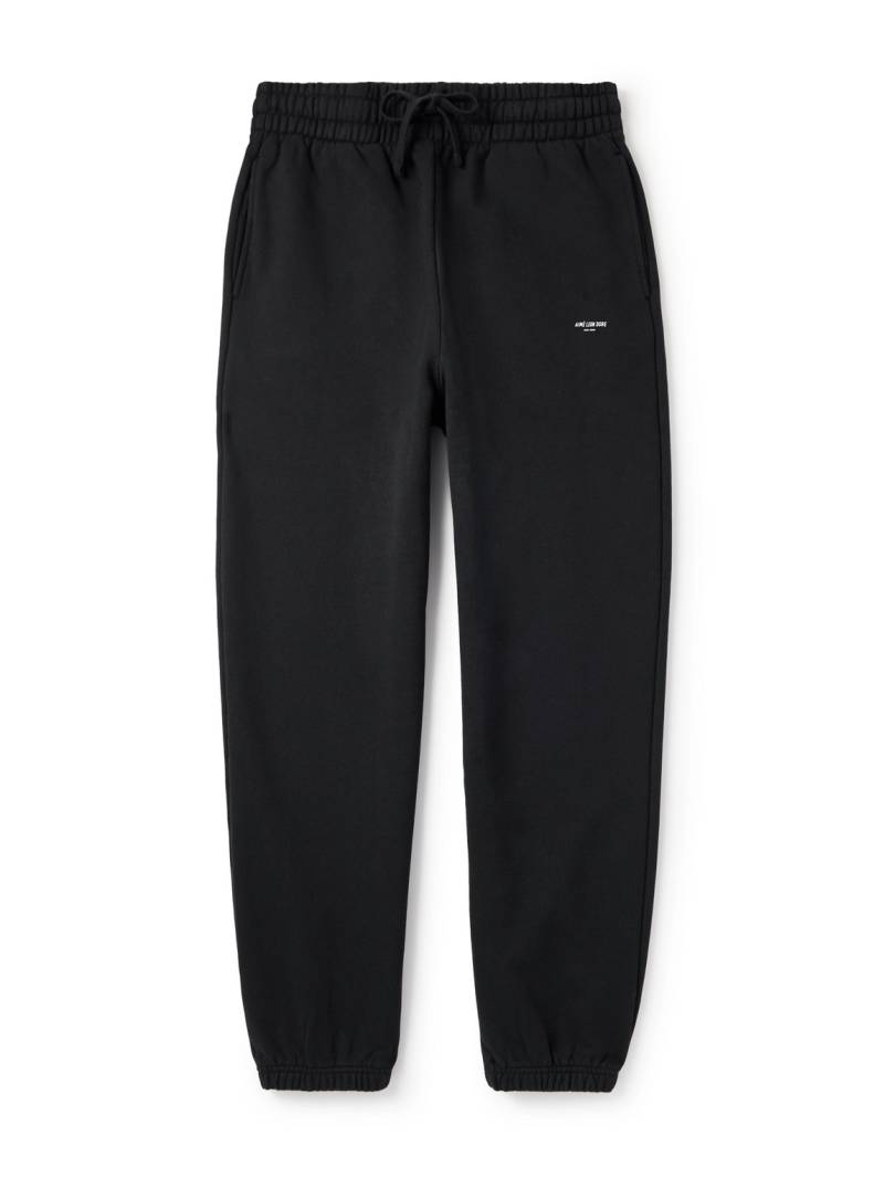 Aimé Leon Dore - Straight-Leg Logo-Print Cotton-Jersey Sweatpants - Men - Black - XL von Aimé Leon Dore