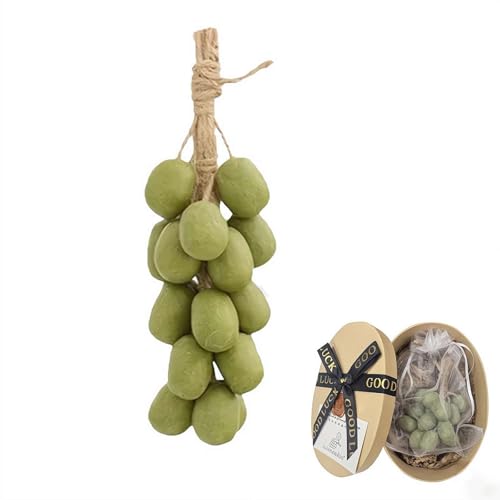 Handgefertigte Traubenseife an Seilen, Gesicht & Körper Bad Trauben Bündel Seifen, Natürliche Sanfte Seife Mit Box Home Decor Geschenk Für Männer Und Frauen, Hängend Für Küchen Oder Badezimmer von Ainiupi