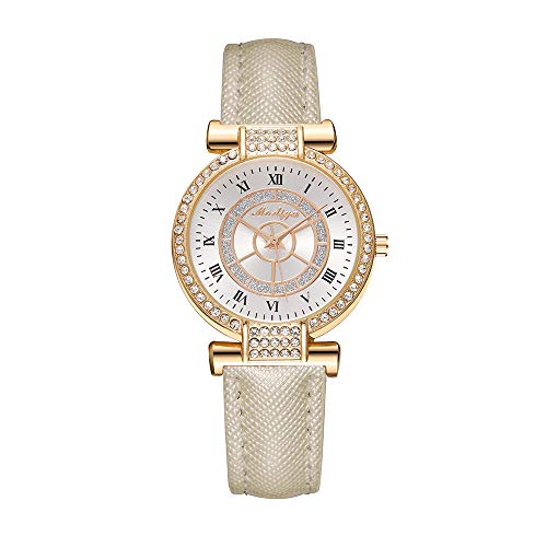 Ainiyo Damen Armbanduhr Uhr Damen Uhren Dame Uhre Damen Armbanduhren Analog Quarz Armband Elegante Asymmetrisch Retro Schmuck Mädchen Freundin Frauen Mama von Ainiyo