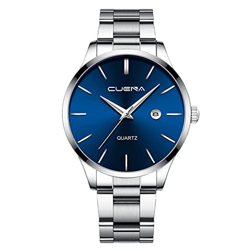 Ainiyo Schlanke, minimalistische Mode mit Armband-Zifferblatt Herren-Quarzlegierungsarmband-Uhr-Geschenkuhr Armbanduhr Wasserdicht Damen Chronograph Uhr Geschenke für Freunde Ainiyo Schlanke, minimalistische Mode mit Armband-Zifferblatt Herren-Quarzlegierungsarmband-Uhr-Geschenkuhr Armbanduhr Wasserdicht Damen Chronograph Uhr Geschenke für Freunde von Ainiyo