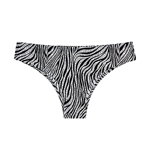 Ainiyo Tanga Slips Damen Hipsters Panties Unterhosen Unterwäsche Dessous Baumwolle Frauen Sexy Leopardenhöschen von Ainiyo