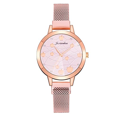 Ainiyo Uhr Damen Armbanduhr Damenuhren Quarzuhr Watch für Frauen Damen, Damen Casual Fashion Quarz Edelstahl Mesh Armband Uhr Mädchenuhr Damenuhr von Ainiyo