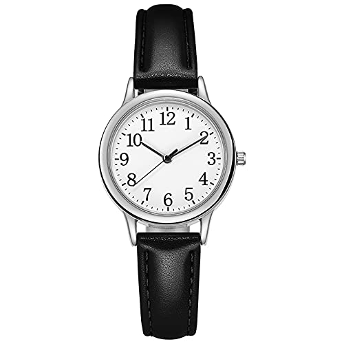 Ainiyo Uhr Damen Armbanduhr Damenuhren Quarzuhr Watch für Frauen Damen, Damenuhr Mädchenuhr Damen Quarz Armbanduhren Edelstahl Band Strap Spin Watch Geburtstagsgeschenk von Ainiyo