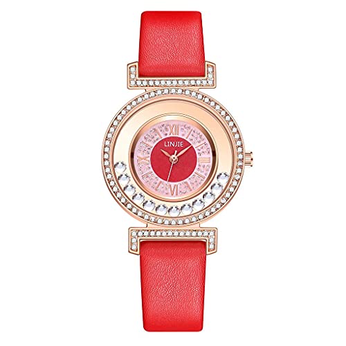 Ainiyo Uhr Damen Armbanduhr Damenuhren Quarzuhr Watch für Frauen Damen, Fashion Bead Dial Edelstahl Mesh Gürtel Damen Quarzuhr Geschenk Mädchenuhr Damenuhr von Ainiyo