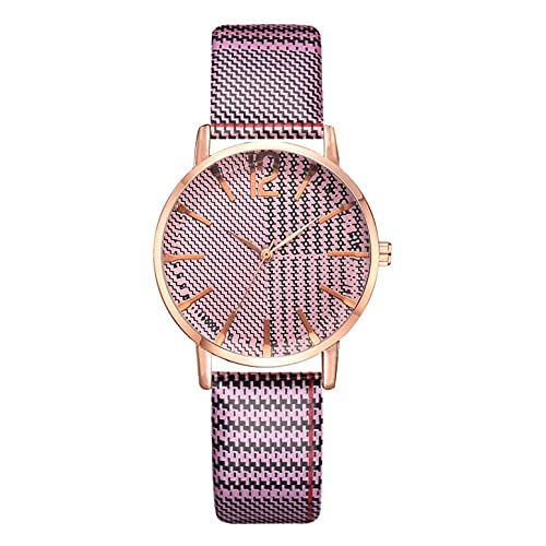 Ainiyo Uhr Damen Armbanduhr Damenuhren Quarzuhr Watch für Frauen Damen, Fashion Paar Uhr Multicolor Quarzuhr Mädchenuhr Damenuhr von Ainiyo