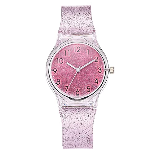 Ainiyo Uhr Damen Armbanduhr Damenuhren Quarzuhr Watch für Frauen Damen, Mode-Frauen-Mädchen-Sommer-frische Macaron-Farbtrend-Sommer-Quarz-Uhr Mädchenuhr Damenuhr von Ainiyo