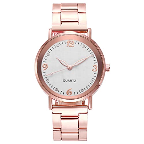 Ainiyo Uhr Damen Armbanduhr Damenuhren Quarzuhr Watch für Frauen Damen, Populäres Frauen-beiläufiges Netz mit Stern-Dekorations-Art-und Weisewilder Gürtel-Uhr Mädchenuhr Damenuhr von Ainiyo