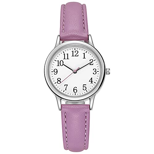 Ainiyo Uhr Damen Armbanduhr Damenuhren Quarzuhr Watch für Frauen Damen, Schlanke, minimalistische Mode mit Armband-Zifferblatt Damen-Quarz-Leder-Uhr Geschenkuhr Mädchenuhr Damenuhr von Ainiyo