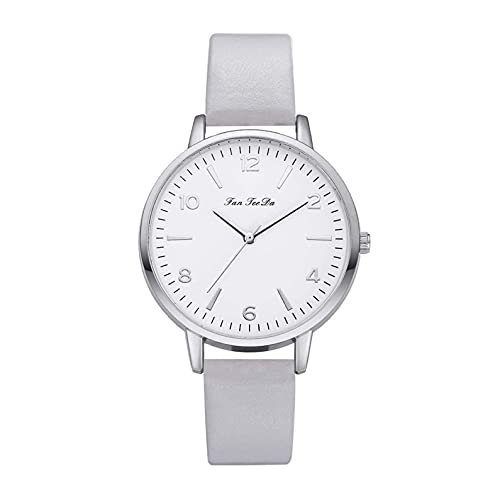 Ainiyo Uhr Damen Armbanduhr Damenuhren Quarzuhr Watch für Frauen Damen, Schlanke, minimalistische Mode mit Armband-Zifferblatt Damen-Quarz-Leder-Uhr Geschenkuhr Mädchenuhr Damenuhr von Ainiyo