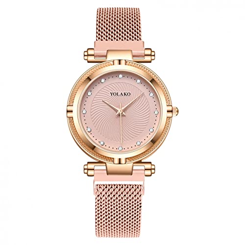 Ainiyo Uhr Damen Armbanduhren Damen Uhr Dame Uhre Damen Armbanduhr Damenuhren Analog Quarz Armband Elegante Luxus Bunt Schmuck Mädchen Freundin Frauen Mama von Ainiyo