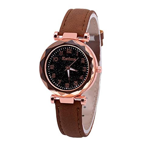 Ainiyo Uhr Damen Luminous Armbanduhr Armband Einfache Luxus Retro Damenuhren Marken Quarzuhr Watch Geschenk für Frauen Damen Frau Mama Teenager Mädchen Beste Freundin Oma Weihnachten von Ainiyo