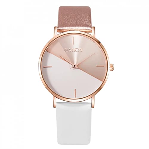 Armbanduhr Damen Muttertag Damen Uhr Armbanduhren Damen Uhr Damen Armbanduhr Damen Uhren Analog Quarz Armband Elegante Asymmetrisch Trend Schmuck Geschenk für Sie Mädchen Frauen von Ainiyo