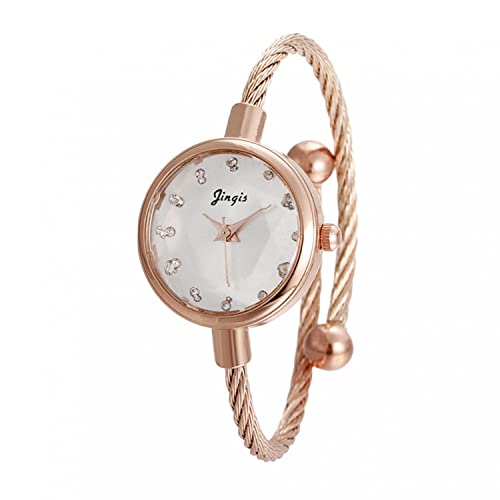 Armbanduhr Damen Muttertag Uhr Damen Armbanduhren Damen Uhr Dame Uhre Damen Armbanduhr Damen Uhren Analog Quarz Armband Elegante Designer Watch Schmuck Geschenk für Sie Mädchen Frauen von Ainiyo