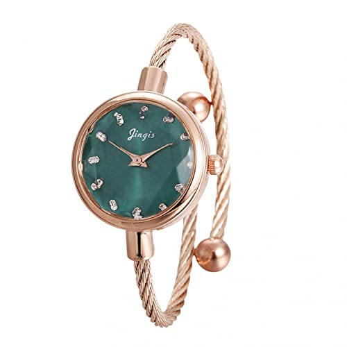 Armbanduhr Damen Muttertag Uhr Damen Armbanduhren Damen Uhr Dame Uhre Damen Armbanduhr Damen Uhren Analog Quarz Armband Elegante Designer Watch Schmuck Geschenk für Sie Mädchen Frauen von Ainiyo