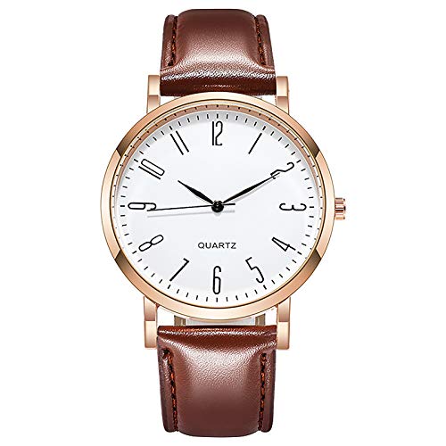Herrenuhr Quarz Business 1596# -6 Uhr Gürtel lässige Herrenuhr Vintage Armbanduhr Die SchöNsten Uhren FüR MäNner Geschenke für Mitbewohner Herrenuhr Quarz Business 1596# -6 Uhr Gürtel lässige Herrenuhr Vintage Armbanduhr Die SchöNsten Uhren FüR MäNner Geschenke für Mitbewohner von Ainiyo