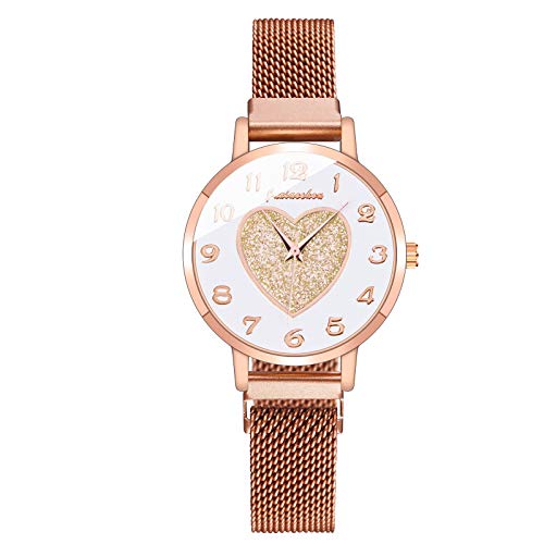 Muttertagsgeschenk Armbanduhren Damen Uhr Damen Uhren Dame Uhre Damen Armbanduhr Damen Analog Quarz Armband Elegante Designer Watch Schmuck Geschenk für Sie Mädchen Frauen Muttertag von Ainiyo