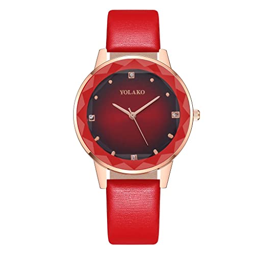 Muttertagsgeschenk Damen Uhren Armbanduhren Damen Uhr Damen Uhre Damen Armbanduhr Analog Quarz Armband Moderne Asymmetrisch Handuhr Schmuck Geschenk für Sie Mädchen Frauen Muttertag von Ainiyo