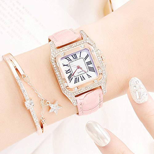 Muttertagsgeschenk Uhr Damen Armbanduhren Damen Uhr Dame Uhre Damen Armbanduhr Damenuhren Analog Quarz Armband Elegante Luxus Schweiz Schmuck Geschenk für Sie Mädchen Frauen Muttertag von Ainiyo