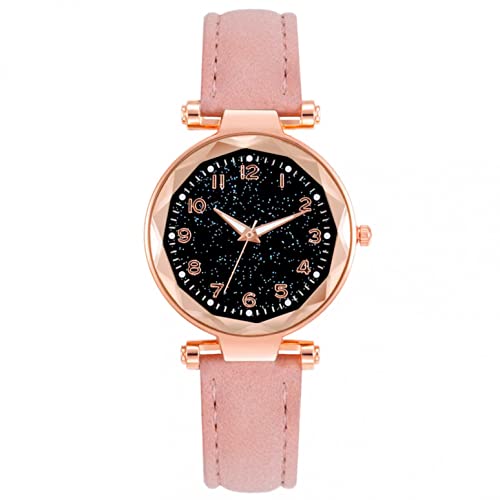 Muttertagsgeschenk Uhre Damen Armbanduhren Damen Uhr Dame Uhr Damen Armbanduhr Damen Uhren Analog Quarz Armband Elegante Designer Sternenhimmel Schmuck Geschenk für Sie Mädchen Frauen Muttertag von Ainiyo