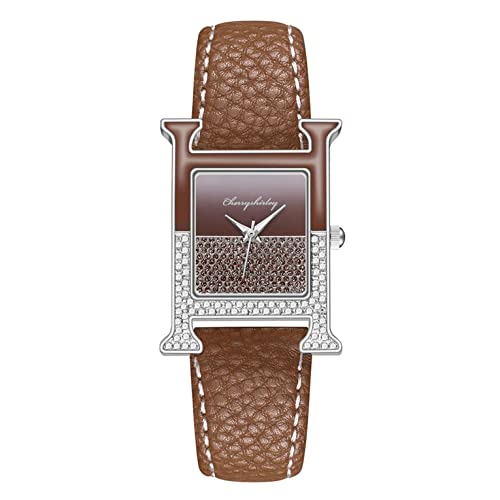 Muttertagsgeschenk Uhre Damen Armbanduhren Damen Uhr Dame Uhr Damen Armbanduhr Damen Uhren Analog Quarz Armband Elegante Luxus Diamant Schmuck Geschenk für Sie Mädchen Frauen Muttertag von Ainiyo