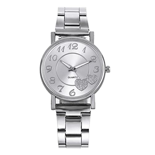 Muttertagsgeschenk Uhre Damen Armbanduhren Damen Uhr Dame Uhr Damen Armbanduhr Damen Uhren Analog Quarz Armband Moderne Asymmetrisch Modische Schmuck Geschenk für Sie Mädchen Frauen Muttertag von Ainiyo