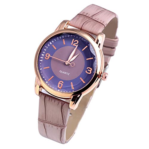 Uhr Damen Analog Quarz Armbanduhr Damenuhr Marken Luxus Uhren Quarzuhr Watch Geschenk für Teenager Mädchen Frauen Quarzuhr Damen High-End Blau Glas Leben Ausgezeichnet Uhren von Ainiyo