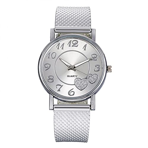 Uhr Damen Armbanduhr Damenuhren Quarzuhr Watch für Frauen Damen, Damen Elegante Armbanduhren Damen Armband Strass Analog Quarzuhr Mädchenuhr Damenuhr von Ainiyo