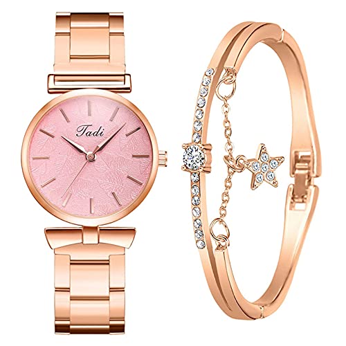 Uhr Damen Armbanduhr Damenuhren Quarzuhr Watch für Frauen Damen, Damen Quarz Analog Handgelenk Kleine Uhr Luxus Casual Armbanduhren Mädchenuhr Damenuhr von Ainiyo