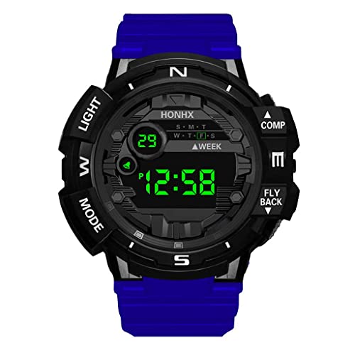 Uhren Herren Digitaluhren Armbanduhr Quarz Uhr Herrenuhr Quarzuhr Sportuhr Outdooruhr Watch für Männer 2022 Herren Mode Militär Uhren Herren Mode Luxury wasserdichte Outdoor Sport Digital Uhr von Ainiyo