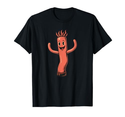 Pretty Tube Man Kostüm für aufblasbare Tänzerliebhaber T-Shirt von Air Dancer Outfit