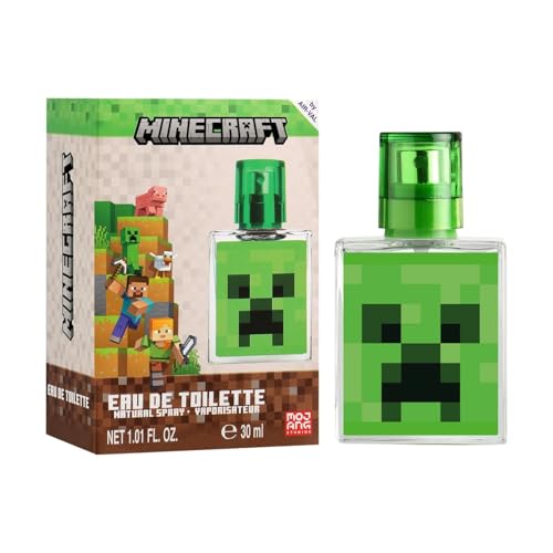 Air Val Minecraft Eau de Toilette für Kinder, 30 ml von AIR-VAL INTERNATIONAL