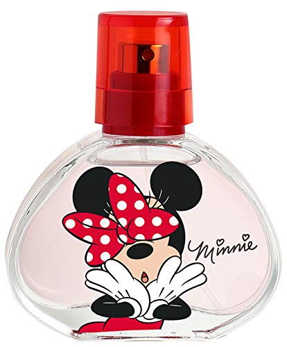 Minnie Mouse Kinderparfüm: Eau De Toilette im schönen Glasflakon im typischen Design, blumiger Duft (30 ml) von Air-Val