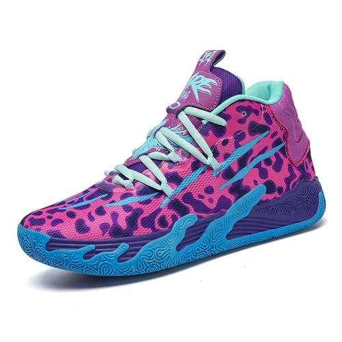 Herren Basketballschuhe High-top Damen Schuhe Anti Rutsch Laufschuhe Turnschuhe Atmungsaktiv Walkingschuhe Tennisschuhe Sportschuhe Sneakers Running Shoes von AirJo