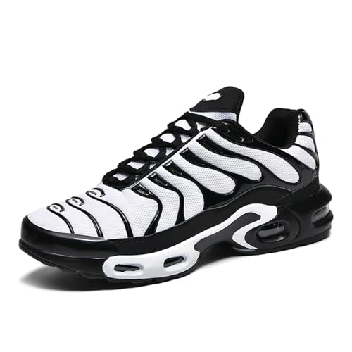 Herren Damen leichte Laufschuhe Turnschuhe mit Luftpolster Mode Atmungsaktiv rutschfest Walkingschuhe Tennisschuhe Basketballschuhe Running Shoes von AirJo