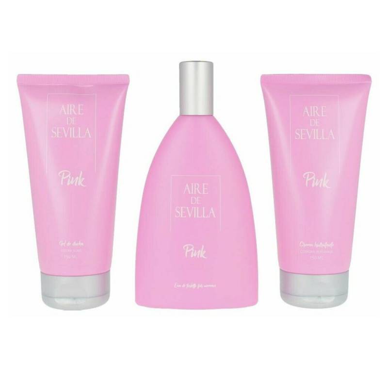 Aire de Sevilla Duft-Set Pink Eau De Toilette Spray 150ml Set 3 Artikel von Aire de Sevilla