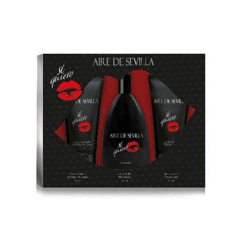Aire de Sevilla Duft-Set Si Quiero Eau De Toilette Spray 150ml Set 3 Artikel von Aire de Sevilla