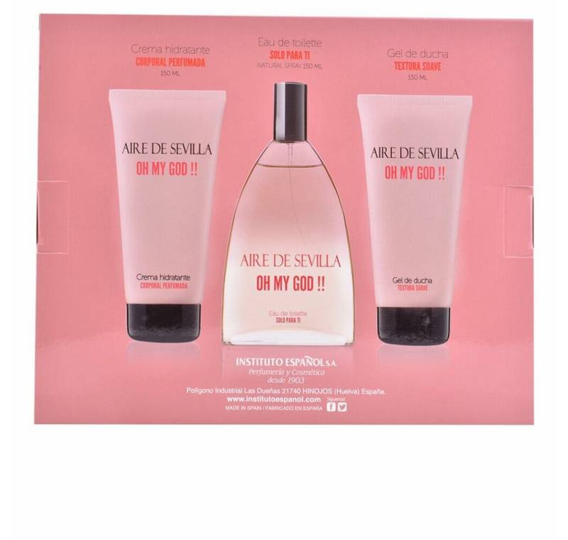 Aire de Sevilla Eau de Toilette Oh My God!! Eau De Toilette Spray 150ml Set 3 Artikel Aire de Sevilla Eau de Toilette Oh My God!! Eau De Toilette Spray 150ml Set 3 Artikel von Aire de Sevilla