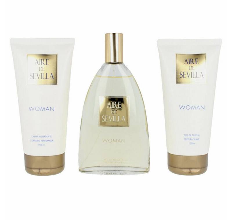 Aire de Sevilla Hautreinigungs-Set Woman Eau De Toilette Spray 150ml Set 3 Artikel von Aire de Sevilla