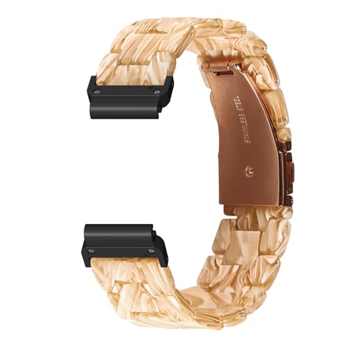AireWiki Armbänder für COROS VERTIX Uhrenarmband Harz Armbänder mit Edelstahl Metall Verstellbarer Herren Damen Ersatzarmband Kompatibel mit COROS VERTIX Sport Band (17) von AireWiki