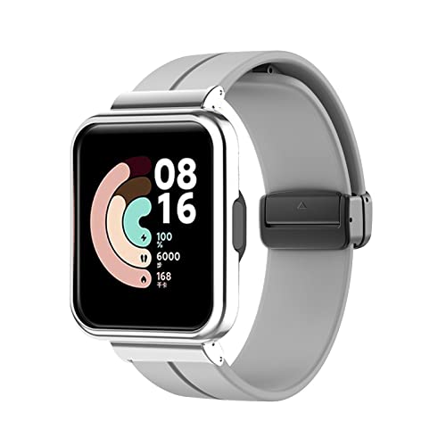 Silikon Armbänder Für Xiaomi Mi Watch Lite 2 / Redmi Watch Lite 2 Magnetschnalle Ersatzband Für Damen Herren Armband Schnelle (6) von AireWiki