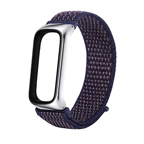 Solo Loop Armband Kompatibel mit Samsung Galaxy Fit 2 Nylon Stoff Sport Armbänder für Männer Frauen Stretchy Ersatz Kompatibel mit Samsung Galaxy Fit 2 (10) von AireWiki