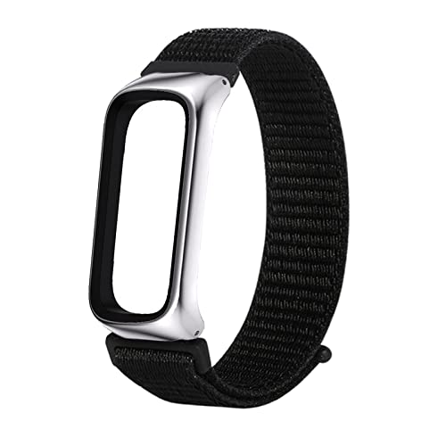 Solo Loop Armband Kompatibel mit Samsung Galaxy Fit 2 Nylon Stoff Sport Armbänder für Männer Frauen Stretchy Ersatz Kompatibel mit Samsung Galaxy Fit 2 (11) von AireWiki