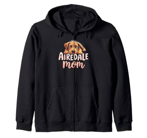 Airedale Terrier Mama Hund Airedale Terrier Mama Süßer Welpe Kapuzenjacke Airedale Terrier Mama Hund Airedale Terrier Mama Süßer Welpe Kapuzenjacke von Airedale Terrier Fun Designs
