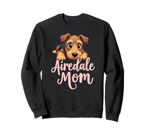 Airedale Terrier Mama Hund Airedale Terrier Mama Süßer Welpe Sweatshirt Airedale Terrier Mama Hund Airedale Terrier Mama Süßer Welpe Sweatshirt von Airedale Terrier Fun Designs