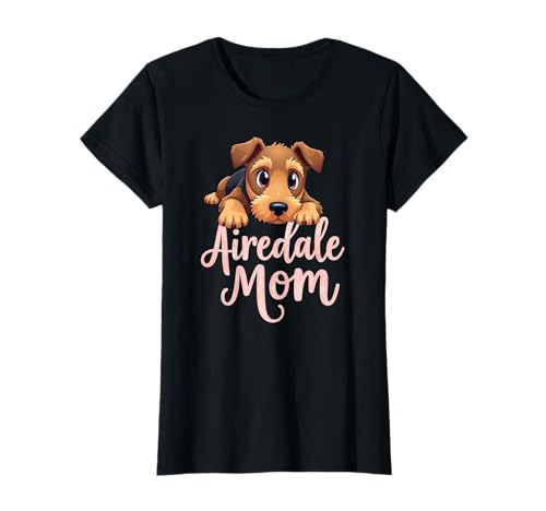 Airedale Terrier Mama Hund Airedale Terrier Mama Süßer Welpe T-Shirt Airedale Terrier Mama Hund Airedale Terrier Mama Süßer Welpe T-Shirt von Airedale Terrier Fun Designs