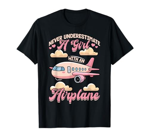 Flugzeug Kinder Reisepilot Kleinkind T-Shirt von Airplane Kids Travel Graphics Co.