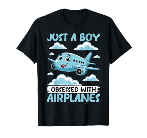 Flugzeug Kinder Reisepilot Kleinkind T-Shirt von Airplane Kids Travel Graphics Co.