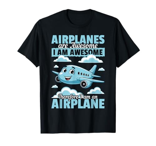Flugzeug Kinder Reisepilot Kleinkind T-Shirt von Airplane Kids Travel Graphics Co.
